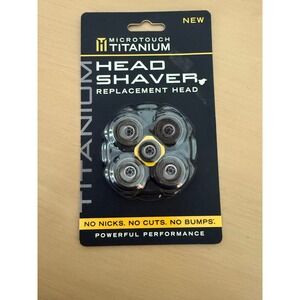 MicroTouch Titanium Head Shaver Replacement Head New